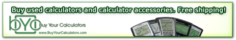 Buy Used Calculators at Buy Your Calculators .com